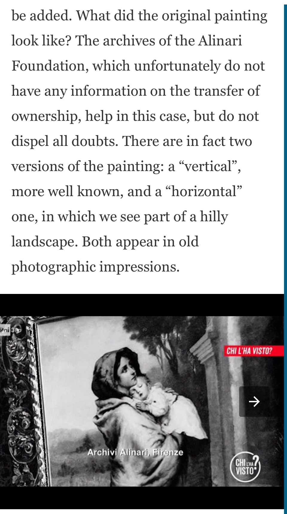 presumed one of an original sketch found at his cottage after he died.