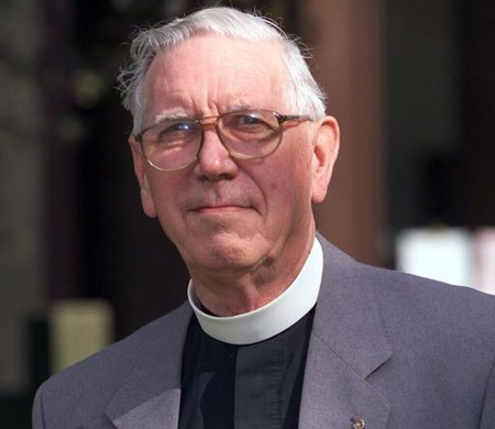 Priest wearing